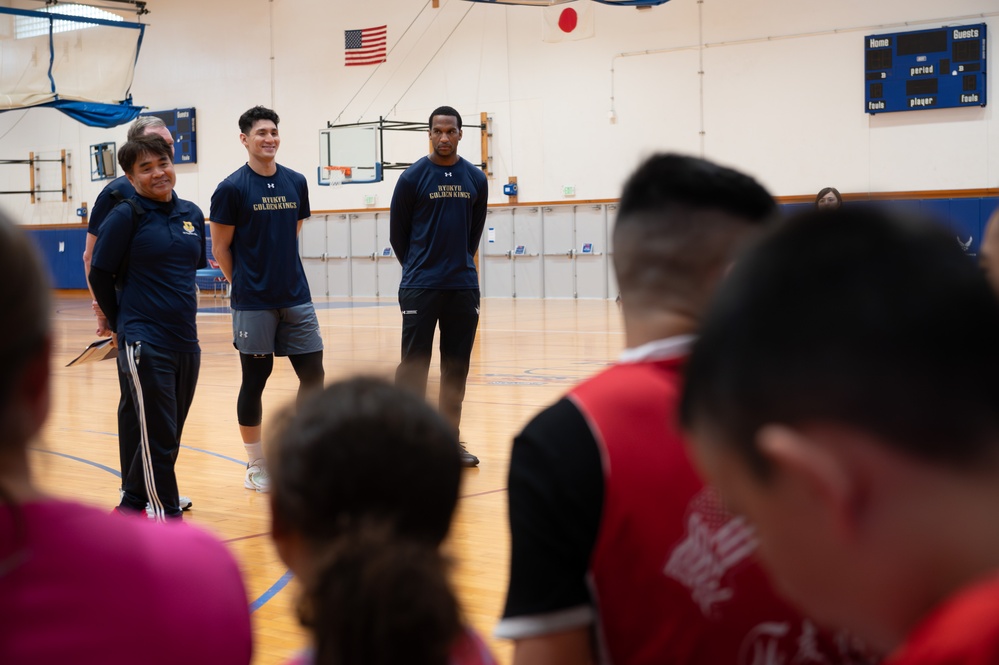 Kadena hosts bilateral basketball camp