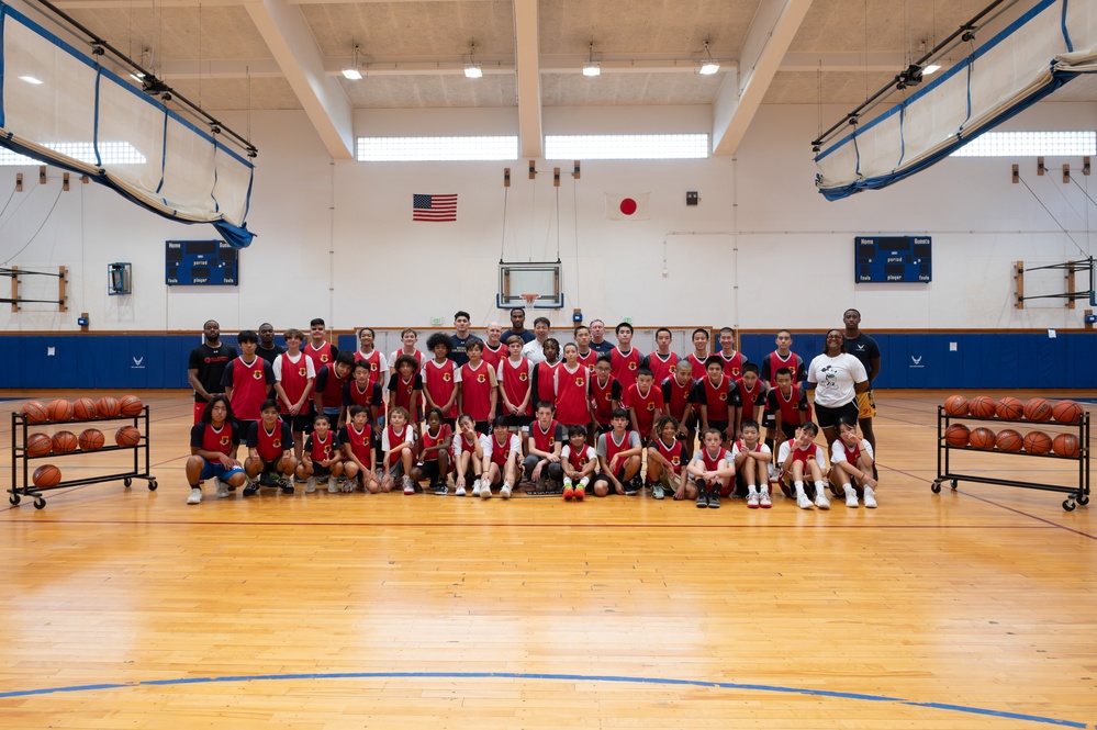 Kadena hosts bilateral basketball camp
