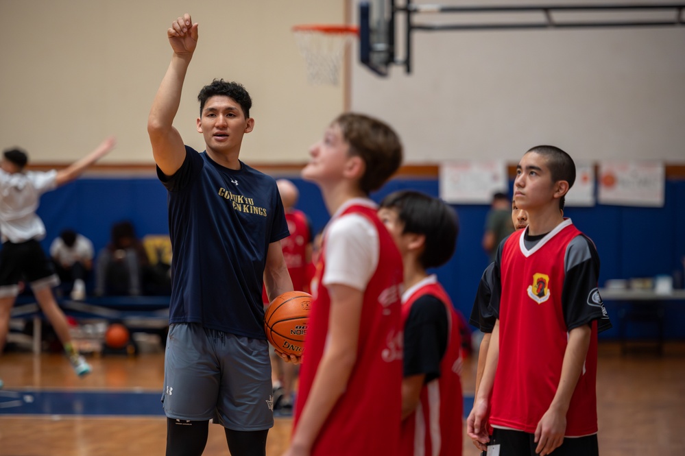 Kadena hosts bilateral basketball camp