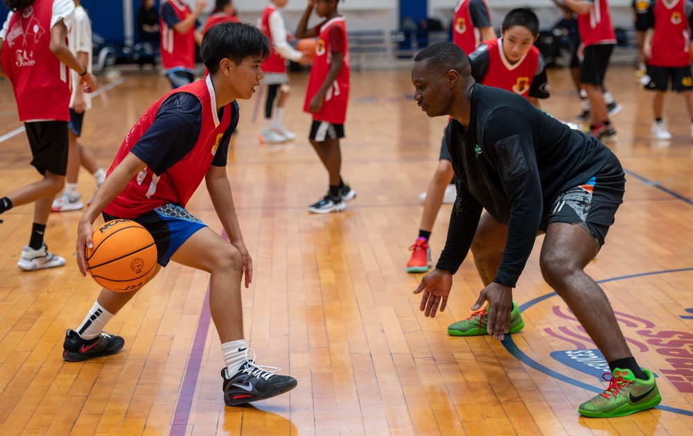 Kadena hosts bilateral basketball camp