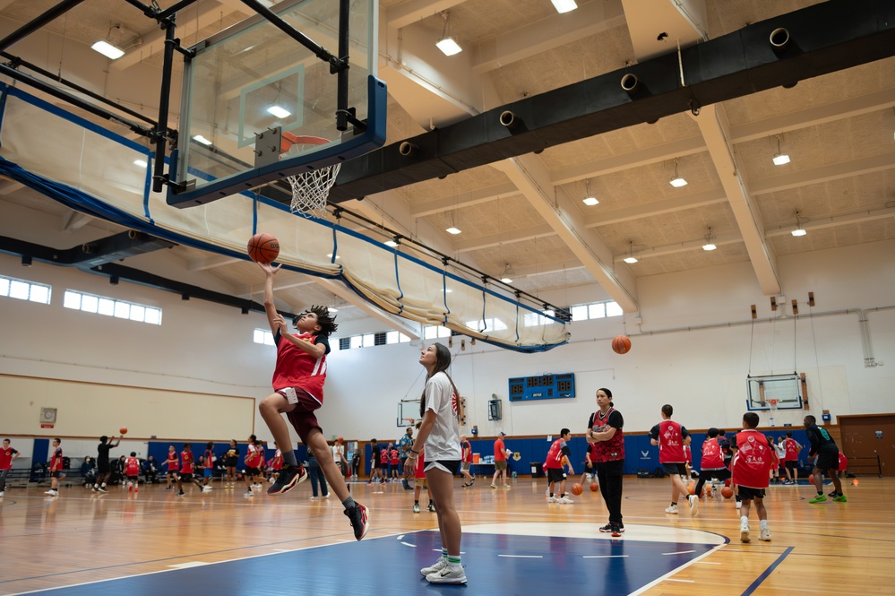 Kadena hosts bilateral basketball camp