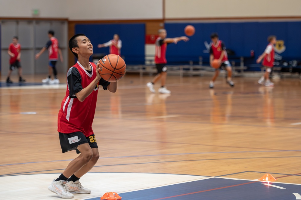 Kadena hosts bilateral basketball camp