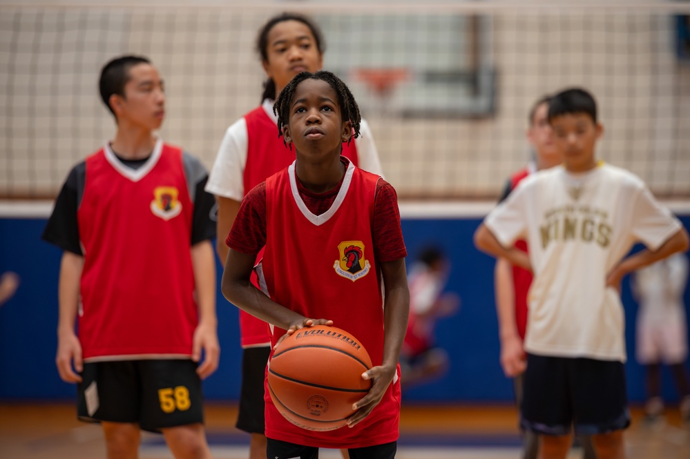 Kadena hosts bilateral basketball camp