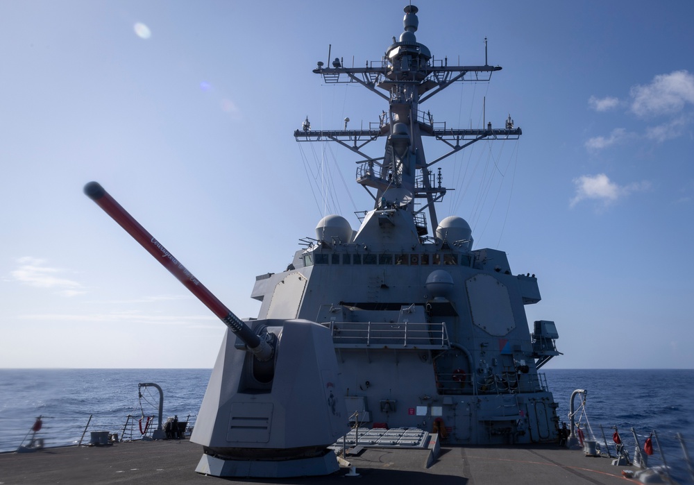 USS Rafael Peralta (DDG 115) Conducts Routine Operations