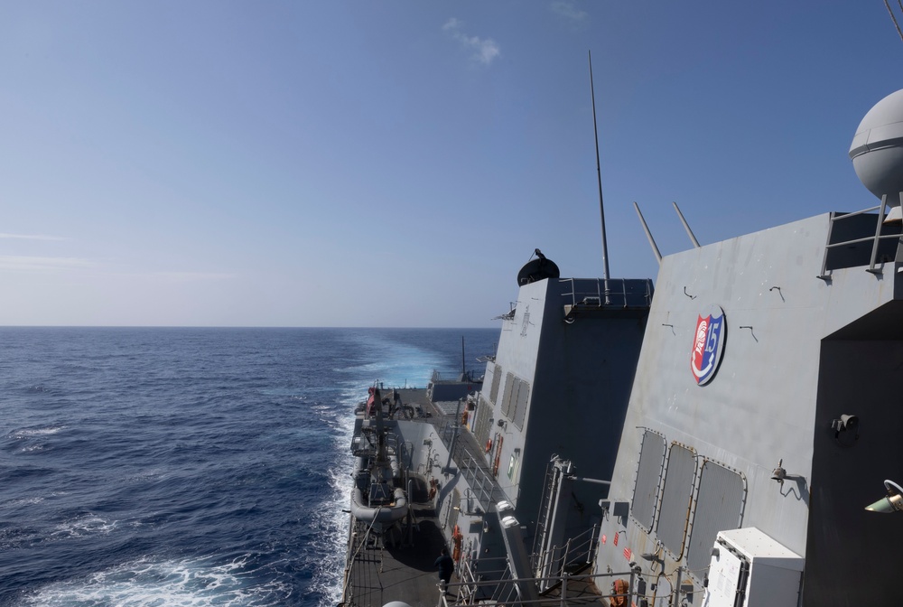 USS Rafael Peralta (DDG 115) Conducts Routine Operations