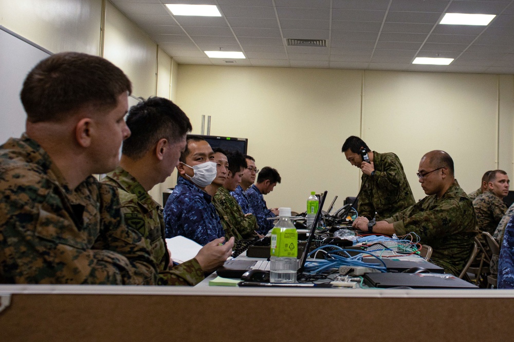 Japan Self Defense Force, U.S. Marine Corps Leaders Observe Exercise Iron Fist 24 in Okinawa