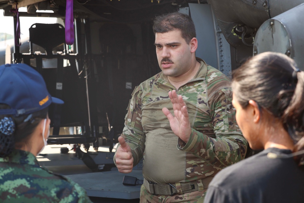16th CAB Conducts Pilot Extraction and Patient Transport Training with Royal Thai Army Allies during Cobra Gold 2024