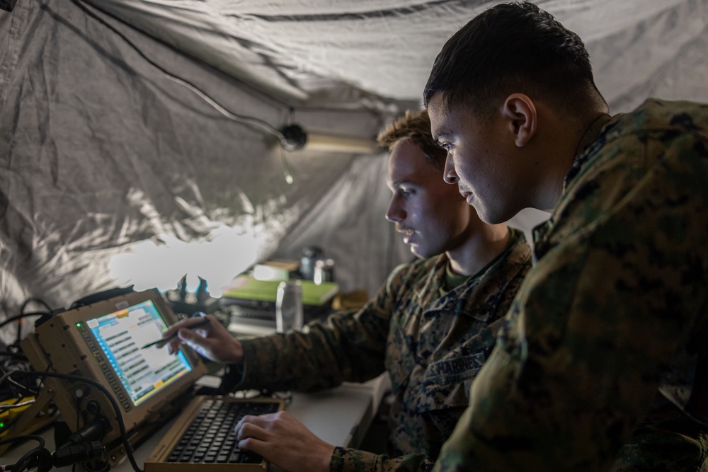 U.S. Marines with Combat Logistics Battalion 6 execute a littoral distribution exercise ahead of Exercise Nordic Response 24