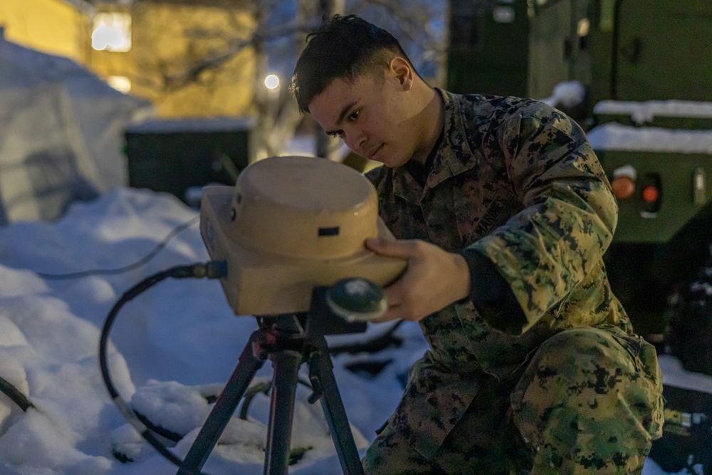 U.S. Marines with Combat Logistics Battalion 6 execute a littoral distribution exercise ahead of Exercise Nordic Response 24