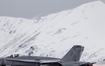 U.S. Marines with VMGR-252 and VMFA-312 conduct flight operations in preparation for Exercise Nordic Response 24