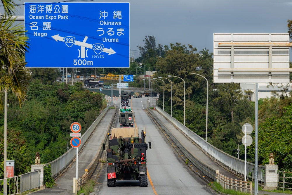 31st MEU, JGSDF conduct bilateral convoy training