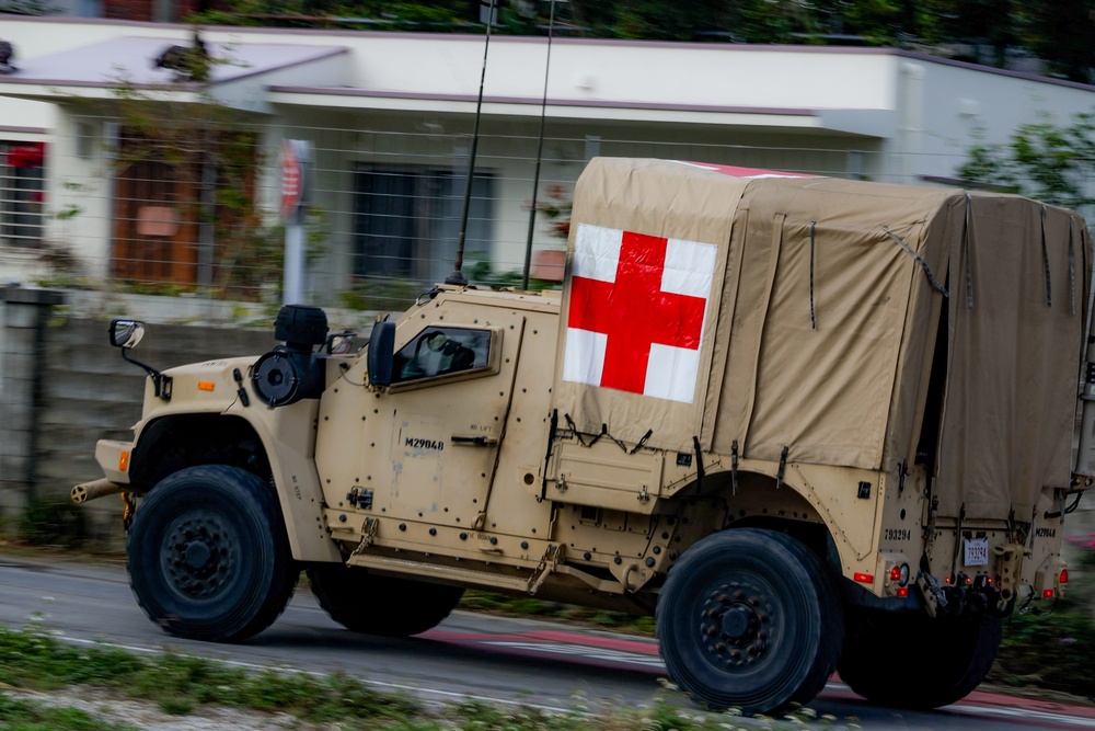 31st MEU, JGSDF conduct bilateral convoy training