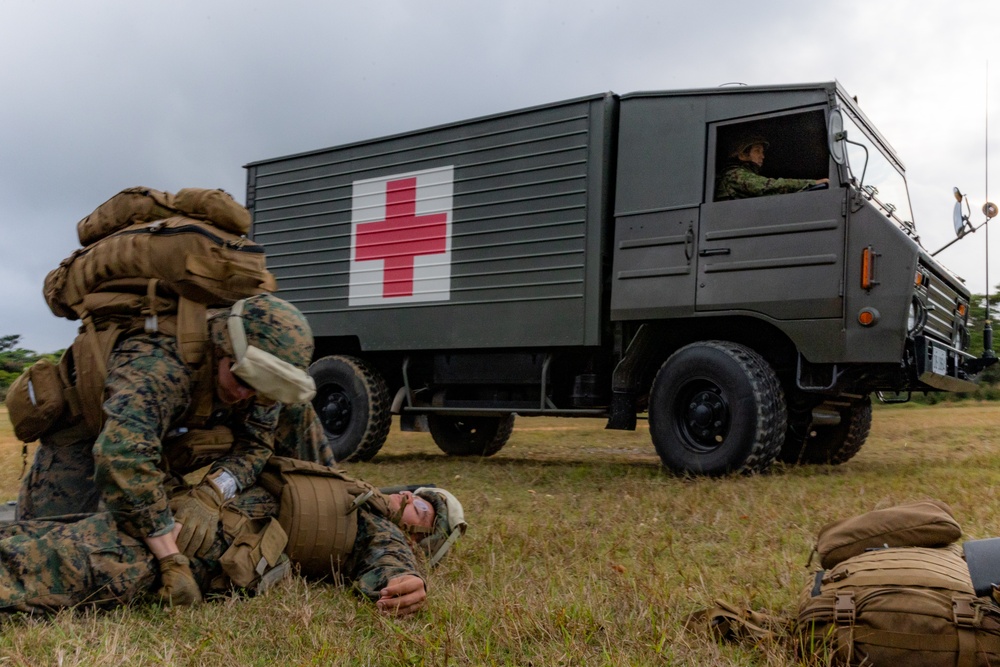 31st MEU, JGSDF conduct bilateral convoy training