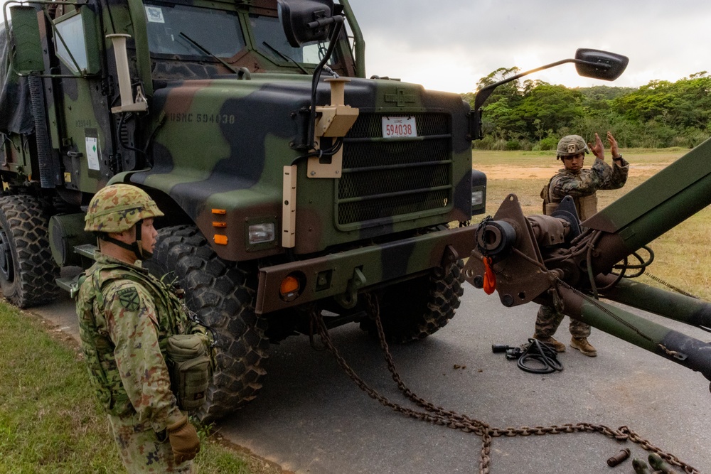 31st MEU, JGSDF conduct bilateral convoy training