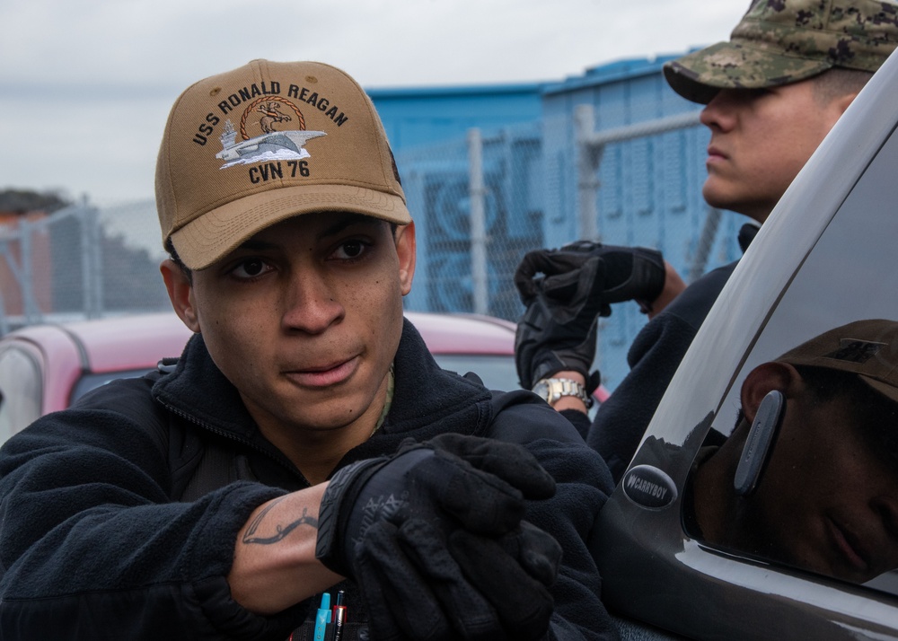 DVIDS - Images - USS Ronald Reagan (CVN 76) Sailors participate in anti ...