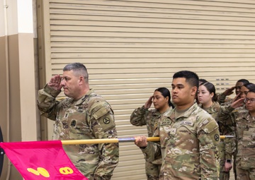 8th Ordnance Company Guidon Casing Ceremony