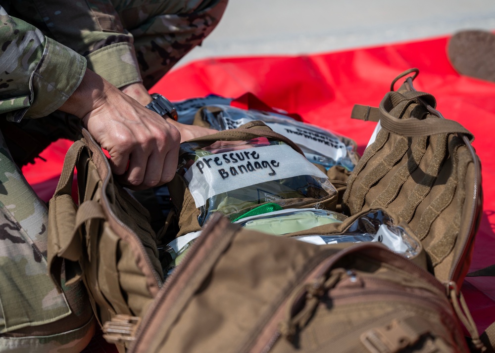 Airmen conduct aircraft mishap exercise, training post-crash recovery operations