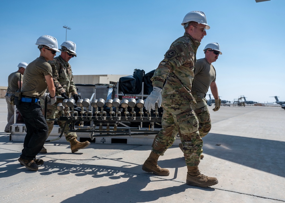 Airmen conduct aircraft mishap exercise, training post-crash recovery operations