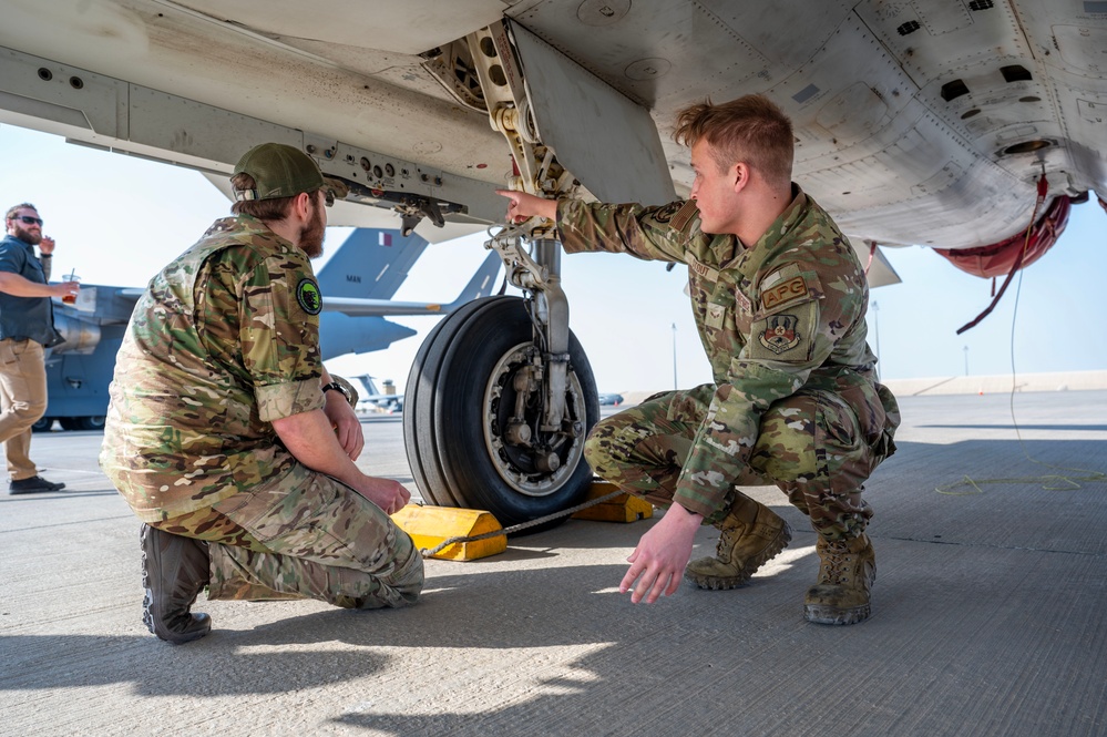 Al Udeid Air Base hosts Air Force Day for military families