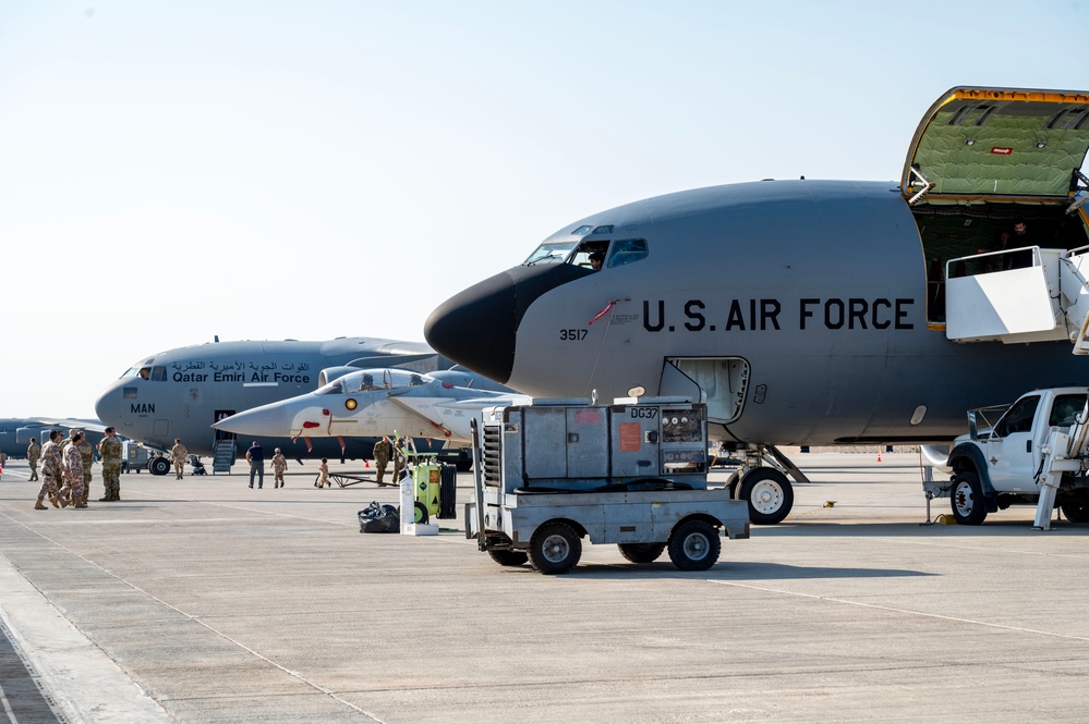 Al Udeid Air Base hosts Air Force Day for military families