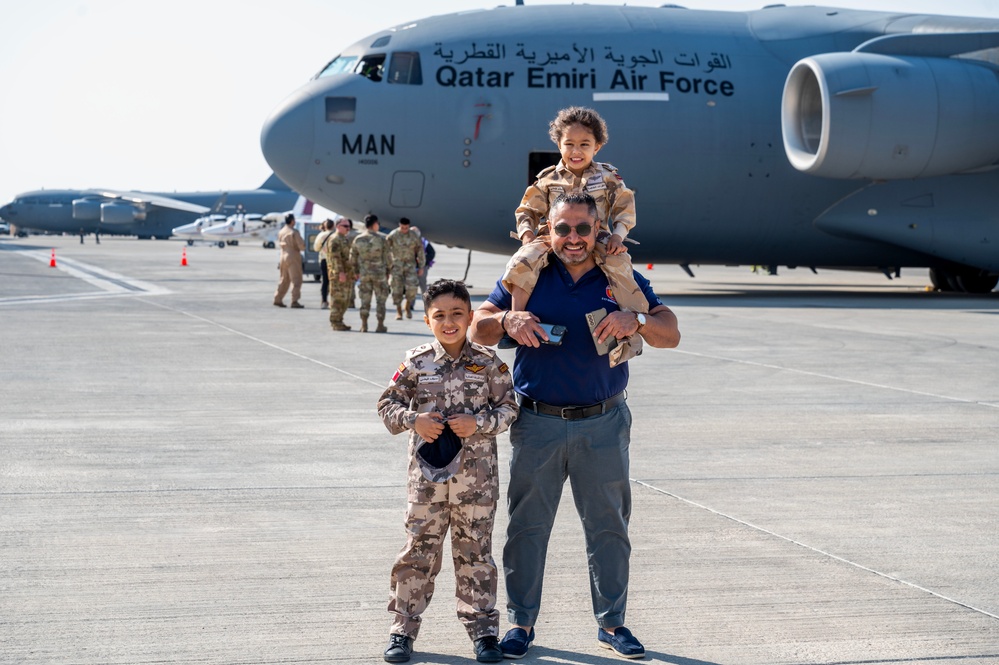 Al Udeid Air Base hosts Air Force Day for military families