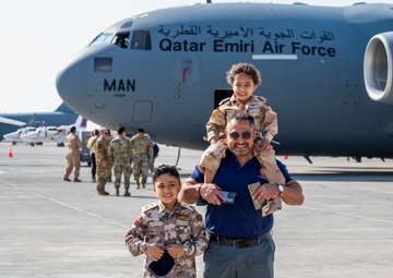 Al Udeid Air Base hosts Air Force Day for military families