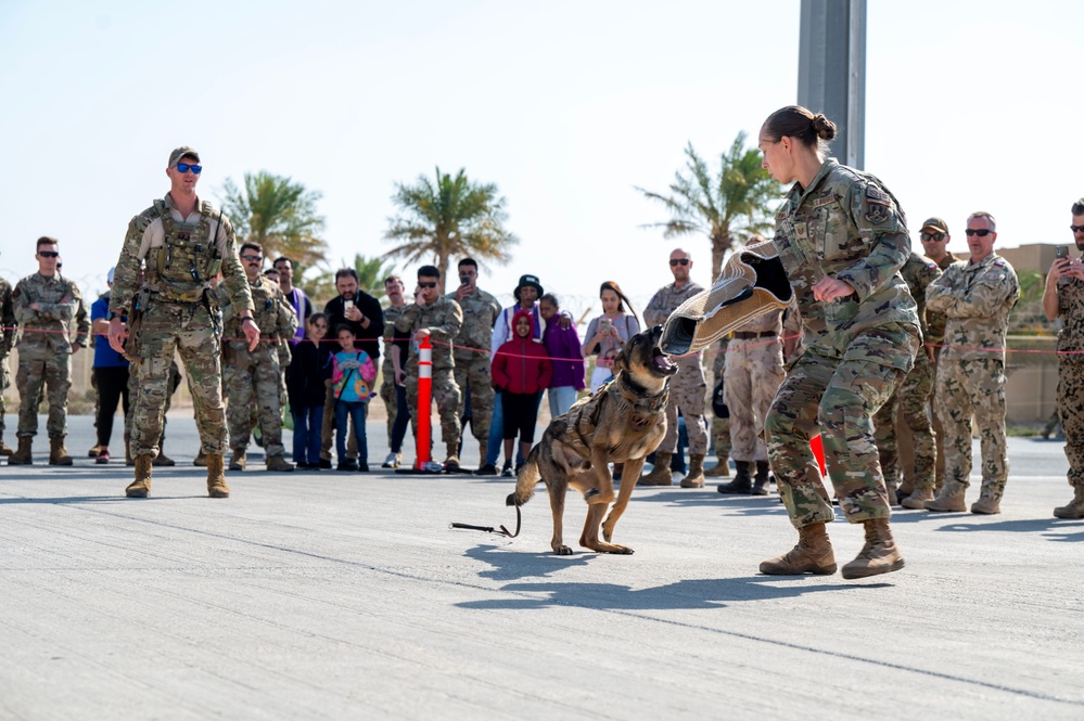 Al Udeid Air Base hosts Air Force Day for military families