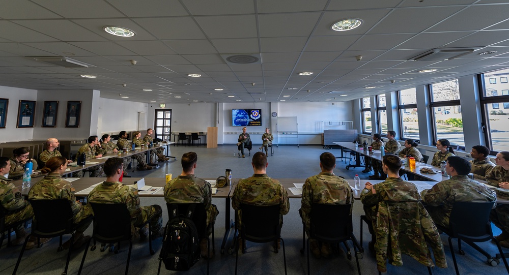 3AF commander speaks at RAB First Term Officer Course