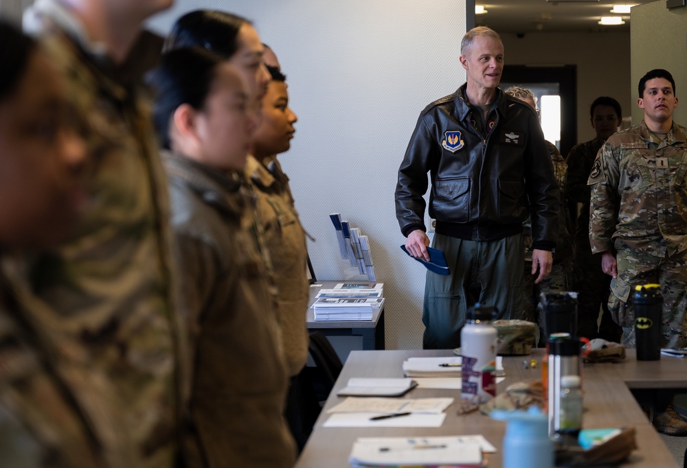 3AF commander speaks at RAB First Term Officer Course