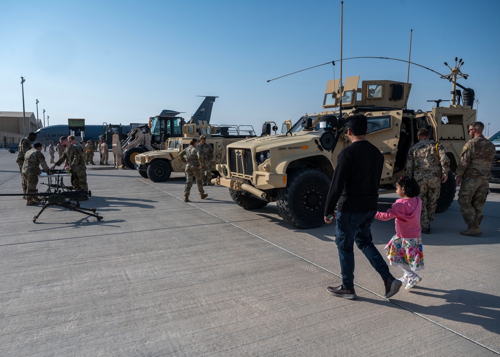 Al Udeid Air Base hosts Air Force Day for military families