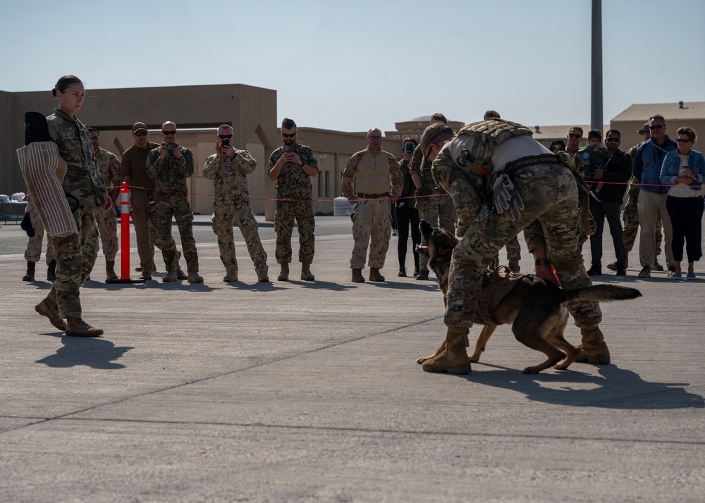 Al Udeid Air Base hosts Air Force Day for military families