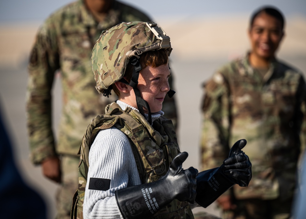 Al Udeid Air Base hosts Air Force Day for military families