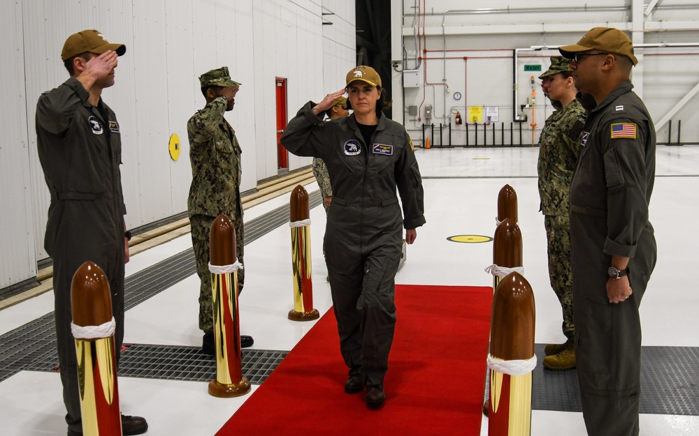 VUQ 10 Holds Its First Change of Command Ceremony