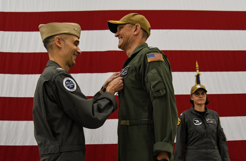 VUQ 10 Holds Its First Change of Command Ceremony