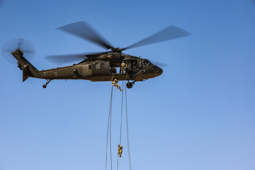 Air Assault Course Rappelling