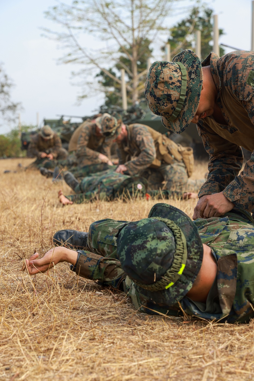 U.S. Marines Teach TCCC Procedures to Royal Thai Marines