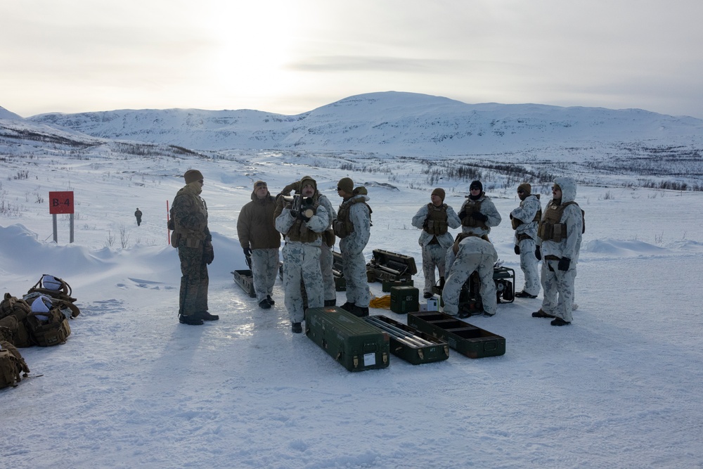 2nd Low Altitude Air Defense Battalion fires stinger-launch simulators in preparation for Exercise Nordic Response 24