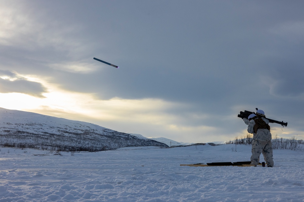 2nd Low Altitude Air Defense Battalion fires stinger-launch simulators in preparation for Exercise Nordic Response 24