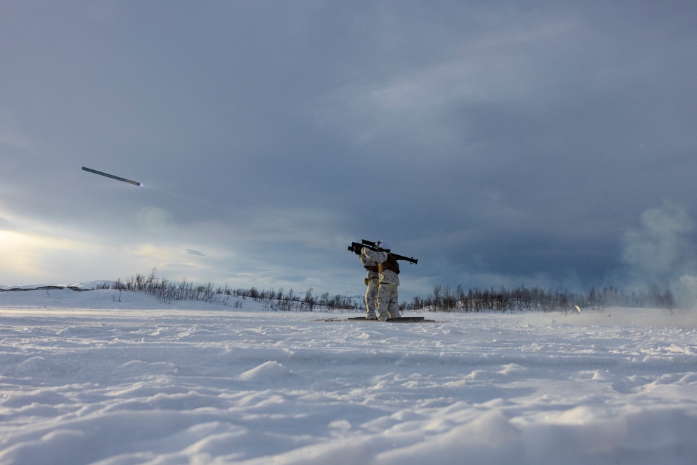 2nd Low Altitude Air Defense Battalion fires stinger-launch simulators in preparation for Exercise Nordic Response 24