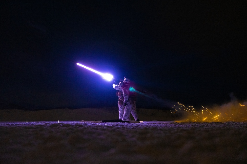 2nd Low Altitude Air Defense Battalion fires stinger-launch simulators in preparation for Exercise Nordic Response 24