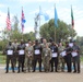 U.S. Air Force 818th Mobility Support Advisory Squadron presents certificate of appreciation to Kenyan Soldiers