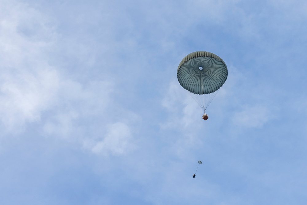 2nd Distribution Support Battalion Conducts Air Delivery Training