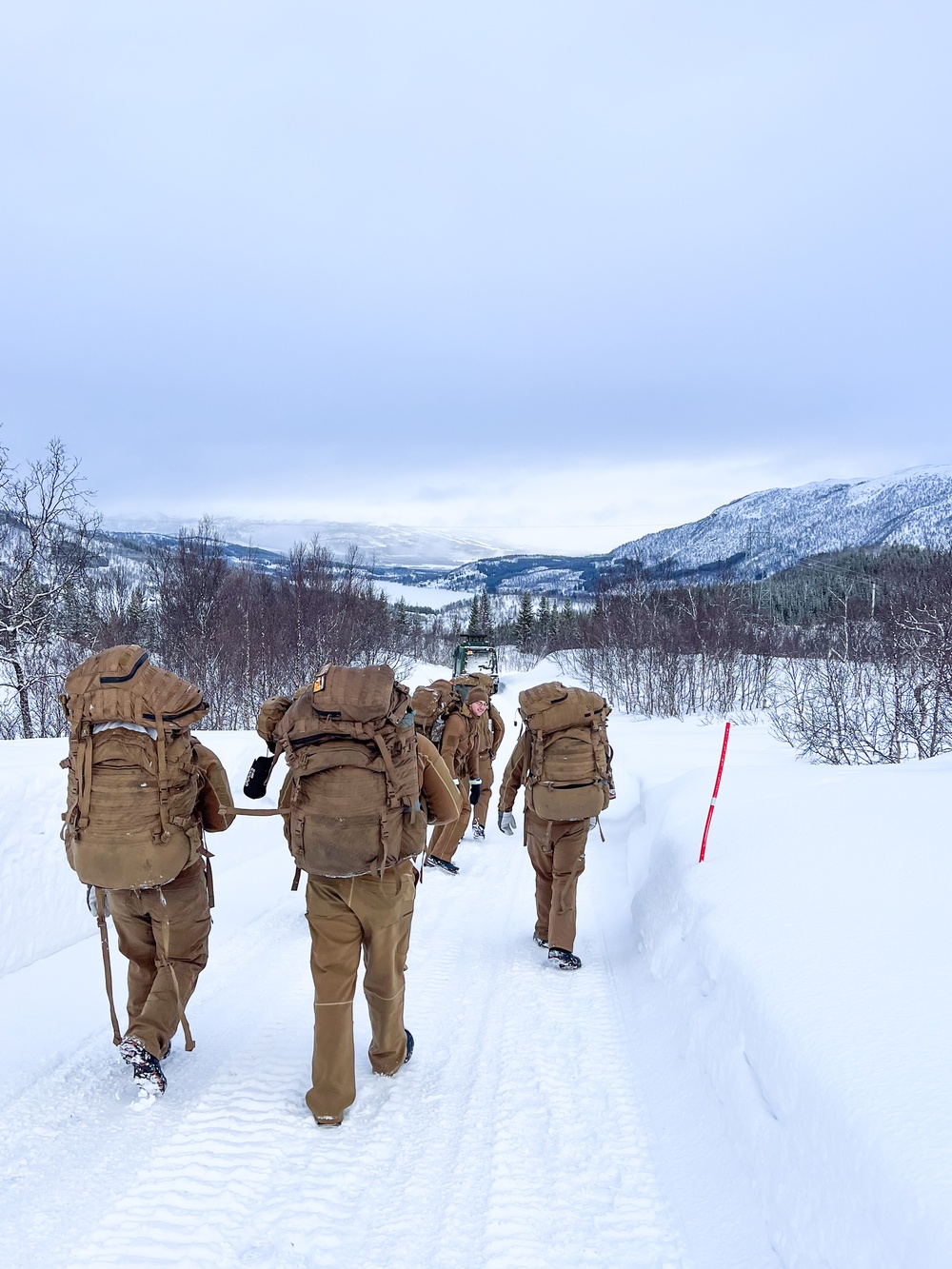 NMCB 11 Seabees Norwegian Cold Weather Survival Training