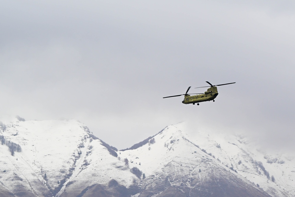 RNLAF Conducts Mountain Flying Training at Aviano