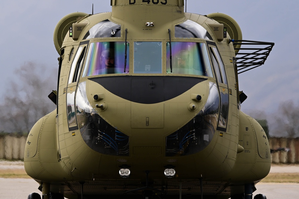 RNLAF Conducts Mountain Flying Training at Aviano