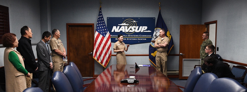 NAVSUP BSC | Lt. Wang Promotion