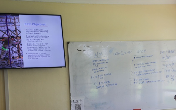 Joint Humanitarian Operations Course starts at Justified Accord 2024