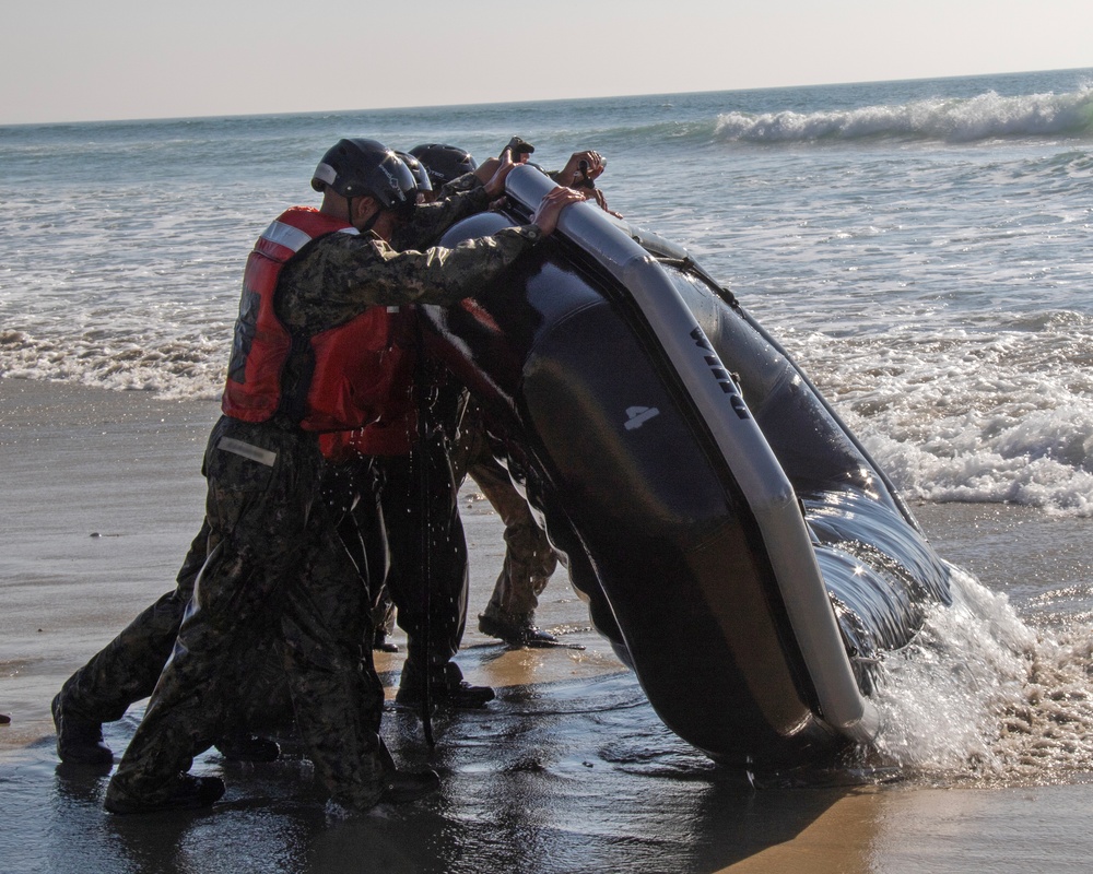 Navy SWCC IBS Surf Passage Training