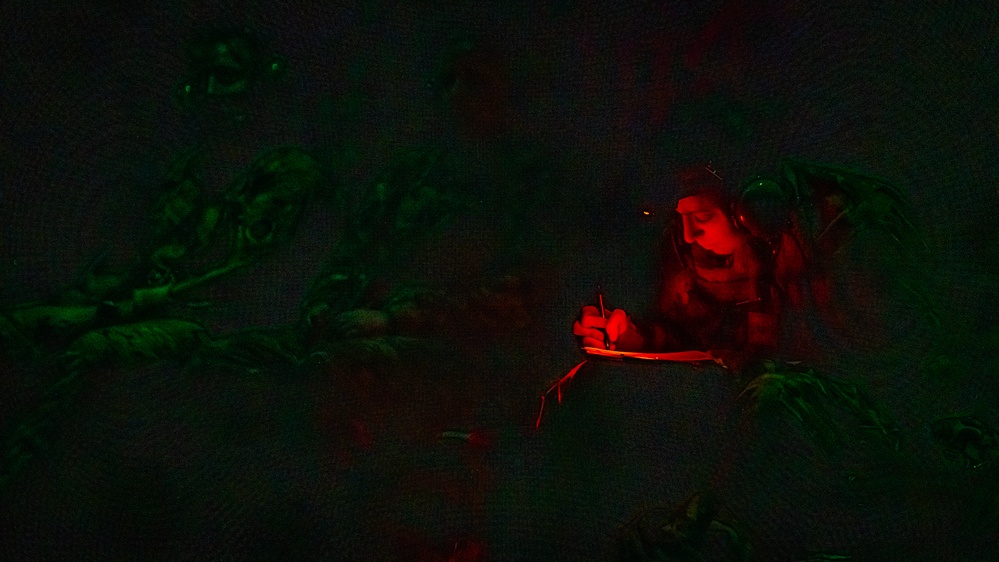 Aeromedical evacuation squadron trains on Marine Corps KC-130J Hercules