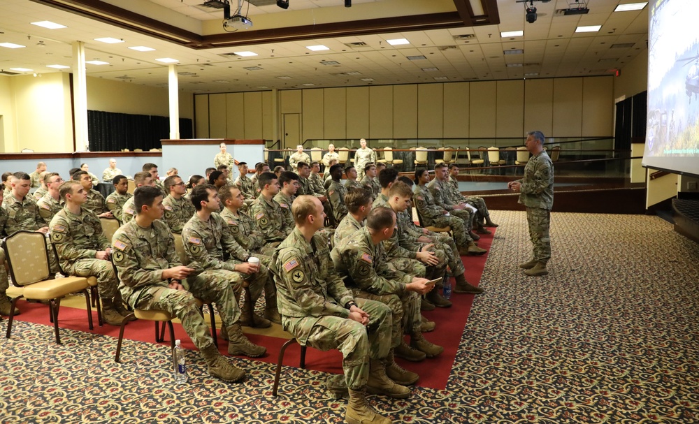 ROTC Cadets Visit Fort Novosel